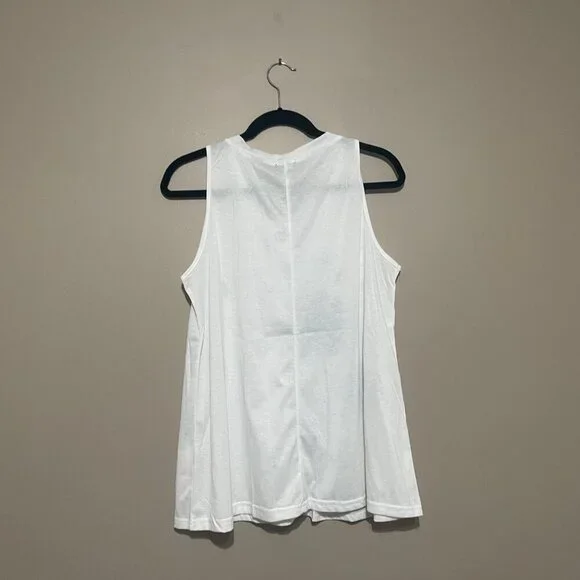 White & Black Summer Top, NORACORA, Medium, NWT - Picture 3 of 9